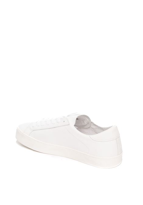 White calf hill low sneaker D.A.T.E. | HILL LOW UCALF-WHT